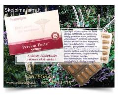 PerFem Forte™ 30 kaps SANTEGRA - fitoestrogenas MOTERIMS