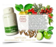 Essential C-curity 60 tabl SANTEGRA - vitaminas C IMUNITETUI