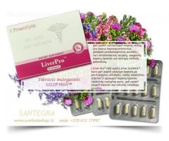 LiverPro™ 90 kaps SANTEGRA gali padėti išlaikyti sveikus kepenis