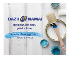 DAŽŲ NAMAI (www.dazunamai.lt) – specializuota dažų parduotuvė