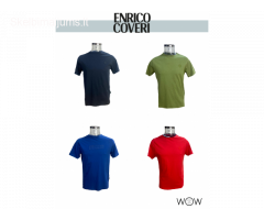 DIdmeninė prekyba firminiais vyriškais rūbais - Enrico Coveri marškinėliai iš Italijos