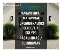 "Statikada" kadastriniai matavimai Vilniuje