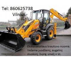 Vežame juodžemį, augalinį sluoksnį, žvyrą, smėlį, skaldą +37060625738 Vilnius