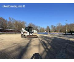Bobcat nuoma. Birūs Kroviniai. Ekskovatoriaus nuoma su operatoriumi