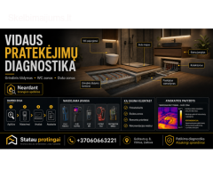 Grindinio šildymo, san. mazų pratekėjimų paieška
