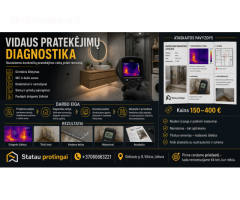 Grindinio šildymo, san. mazų pratekėjimų paieška