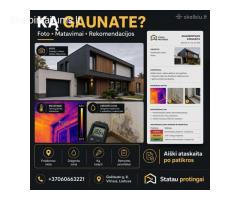 Bėga per stogą? Pratekėjimo diagnostika be ardymo