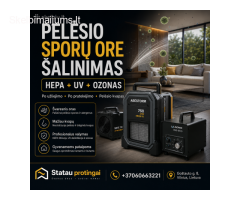 PELĖSIO SPORŲ ORE ŠALINIMAS