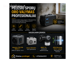 PELĖSIO SPORŲ ORE ŠALINIMAS