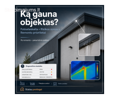 Plokščių stogų ir fasadų pratekėjimų diagnostika